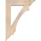 Ekena Millwork Imperial Traditional Smooth Bracket w/ Offset Brace, Douglas Fir, 7 1/2"W x 32"D x 44"H BKT0806X32X44IMP01SDF - alternate 3